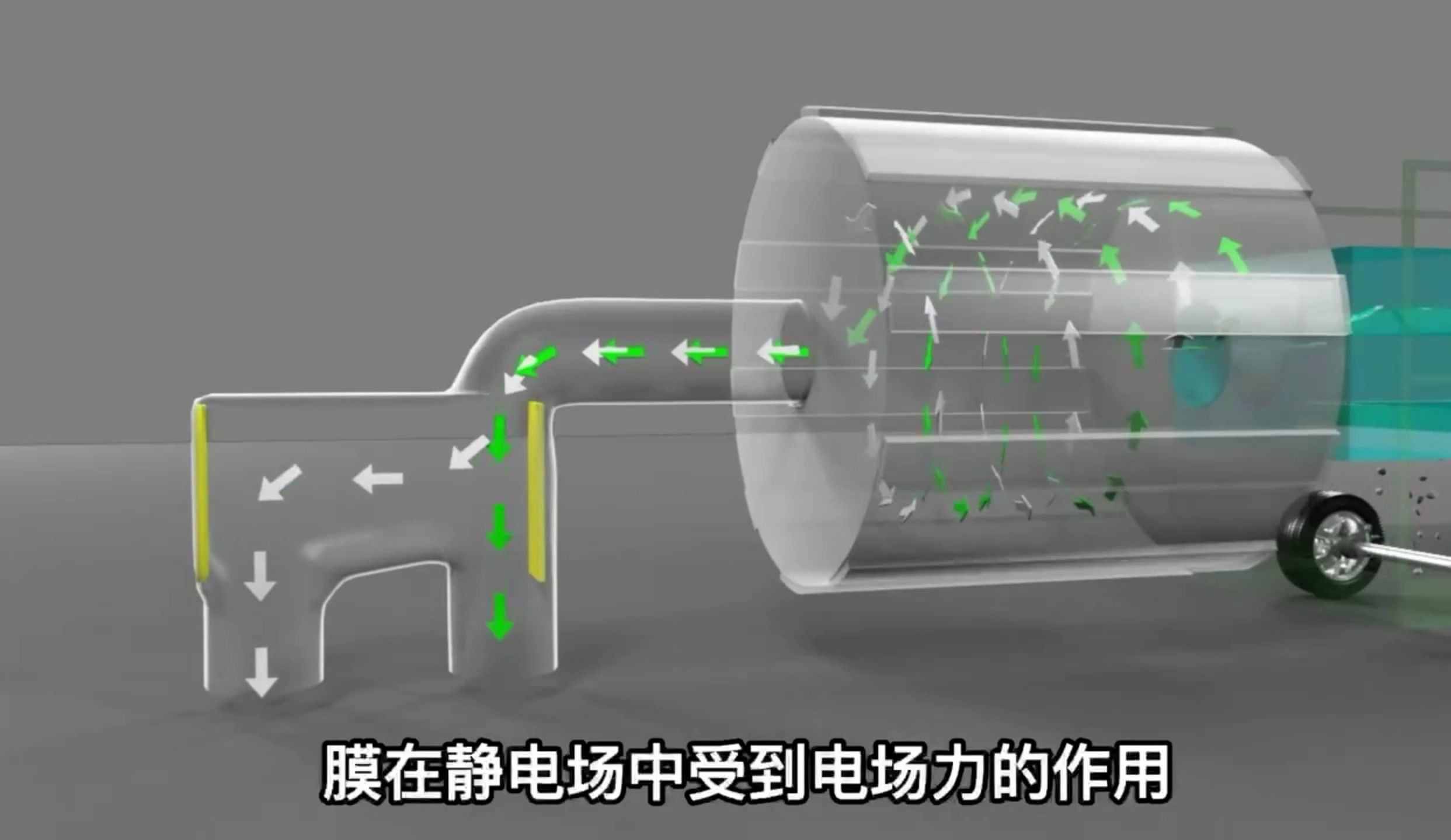 基于风能和摩擦静电的秸秆除膜装置