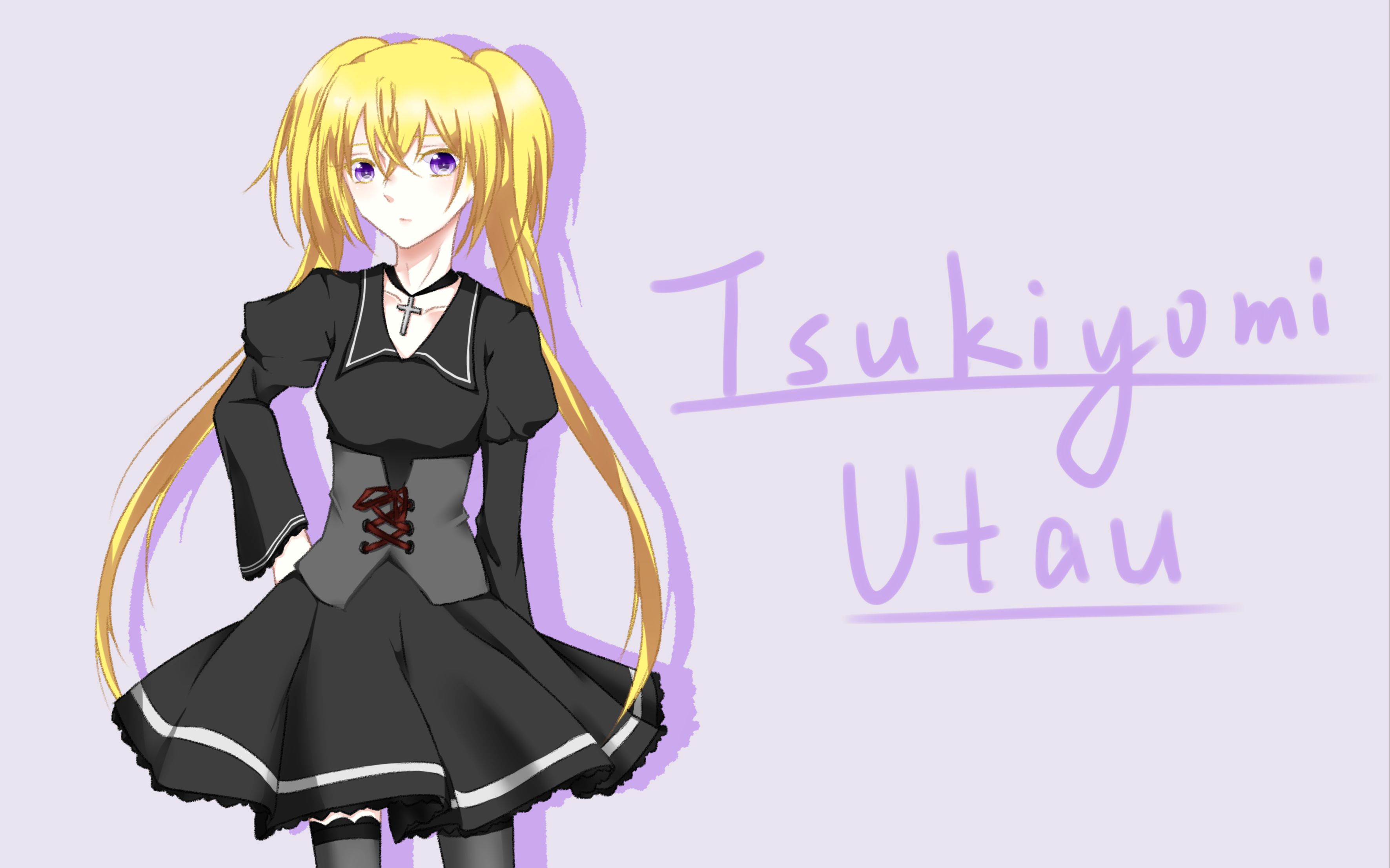 【冷悠】涂涂我童年的女神之一——月咏歌呗【板绘】