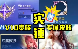 下载视频: 王者V10贵族专属皮肤曝光，没想到竟然是她！