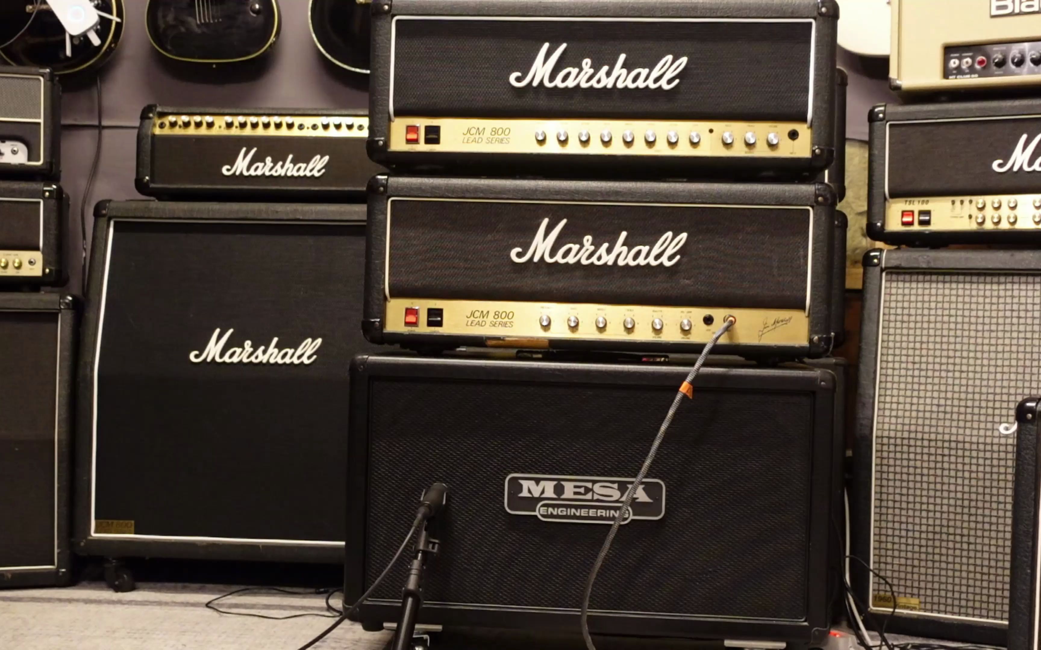 marshall jcm 800 - 2204 vs 2210 - metal_哔哩哔哩_bilibili