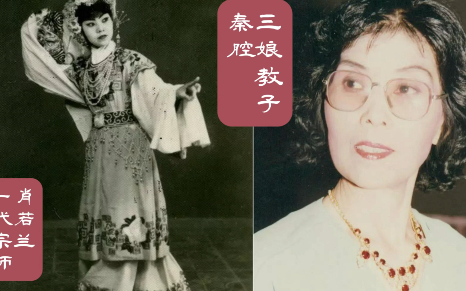 一代宗师肖若兰秦腔《三娘教子》选段传承经典秦声飘香
