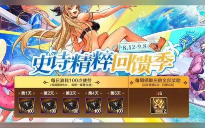 八月地下城又送毕业史诗了