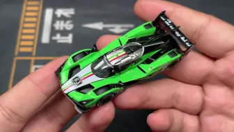 绿色的赛车不都是拖拉机！Mini GT #816 兰博基尼SC63！