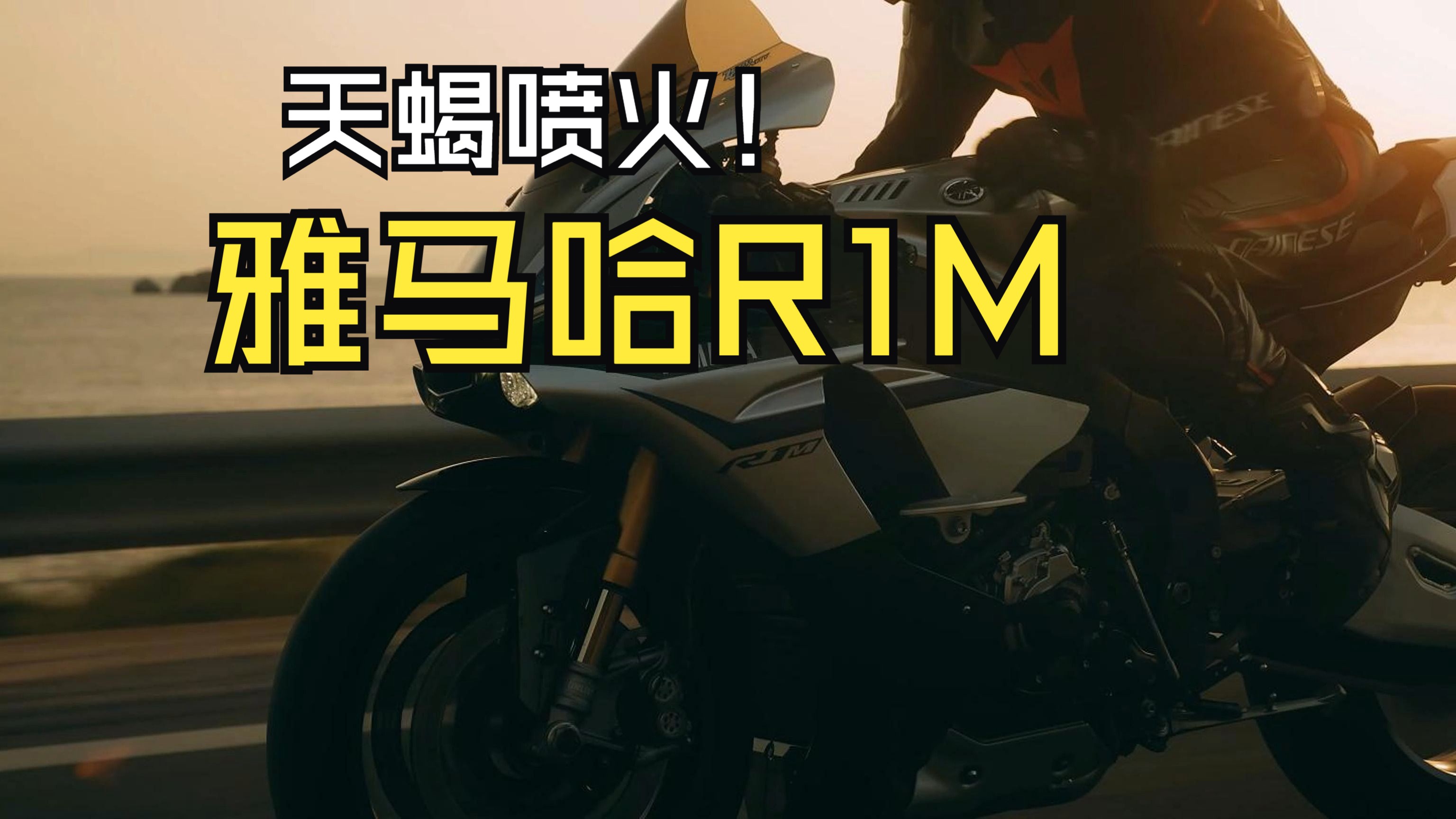 【4k画质】天蝎排气喷火!雅马哈r1m超燃混剪欣赏