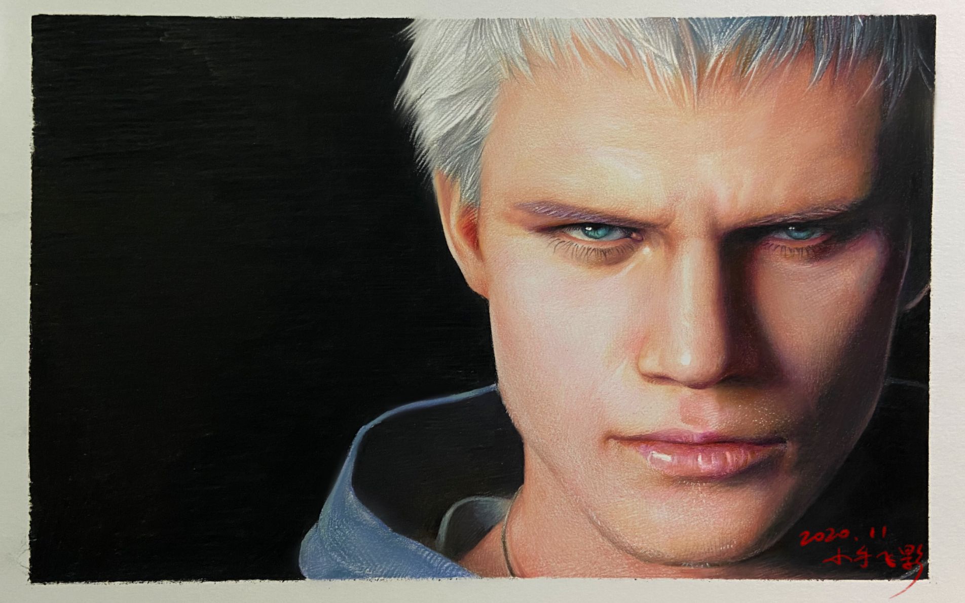 活动  【彩铅手绘】鬼泣5尼禄