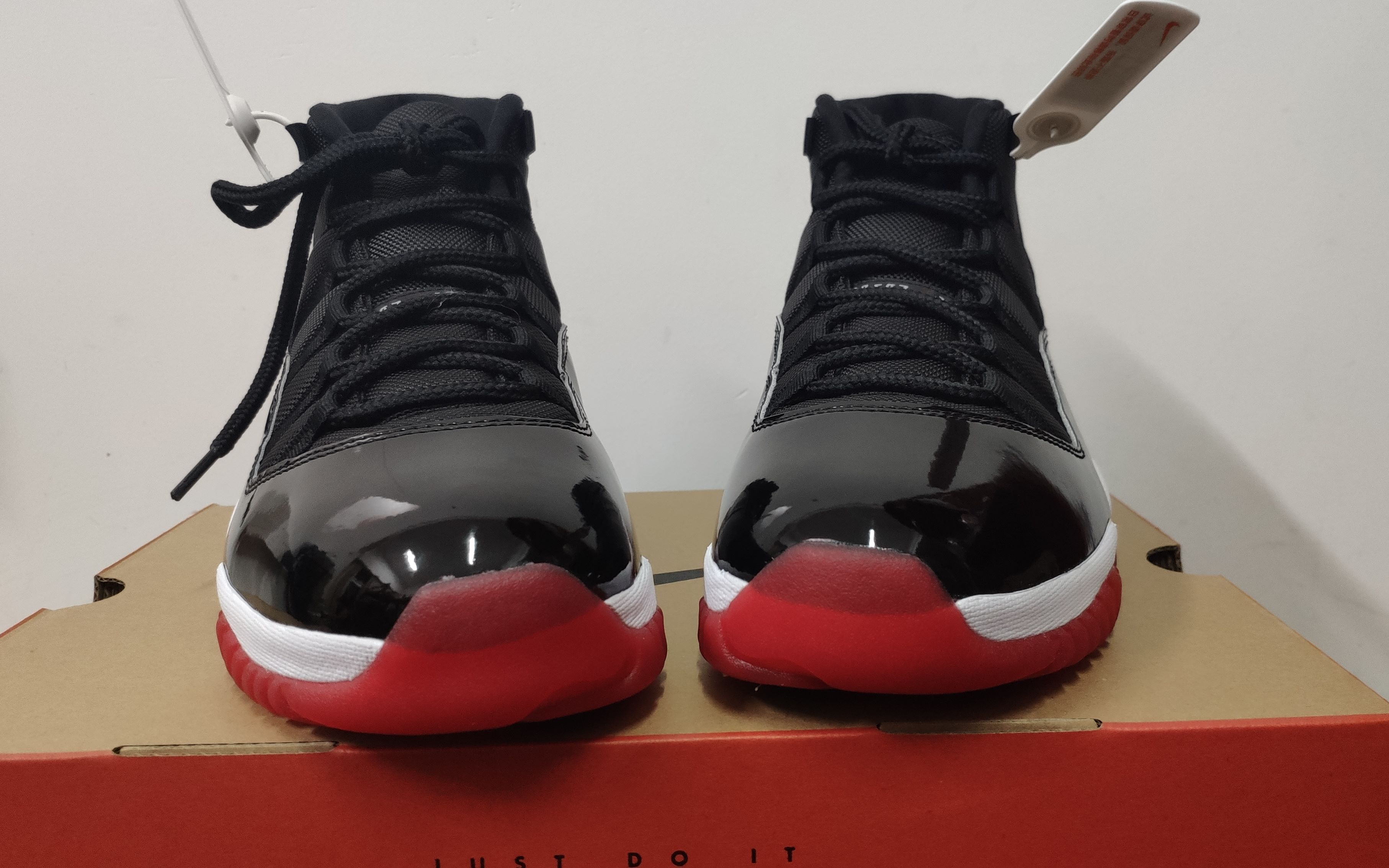 aj11bred黑红开箱,记录非酋第一次中签
