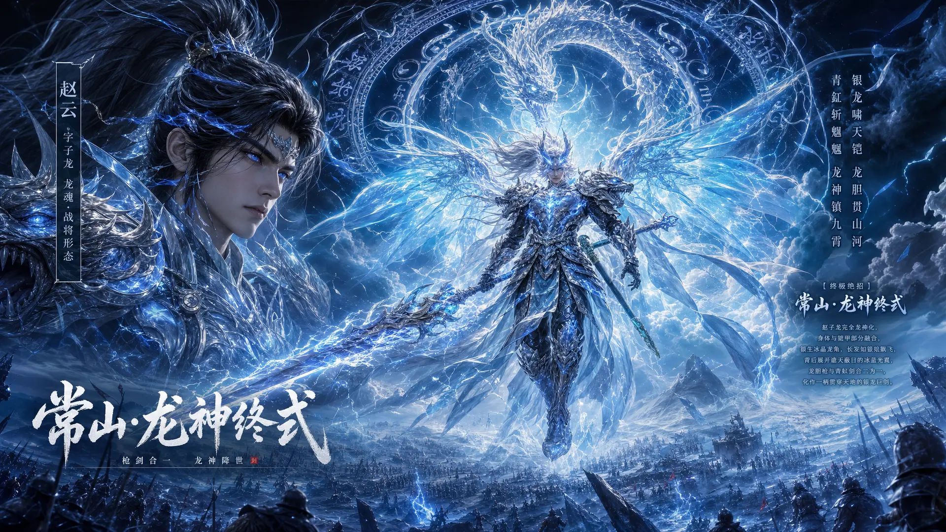 原创AIGC无双赵云战技展示