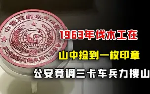 1963年，伐木工在山中捡到一枚印章，公安竟调三卡车兵力搜山