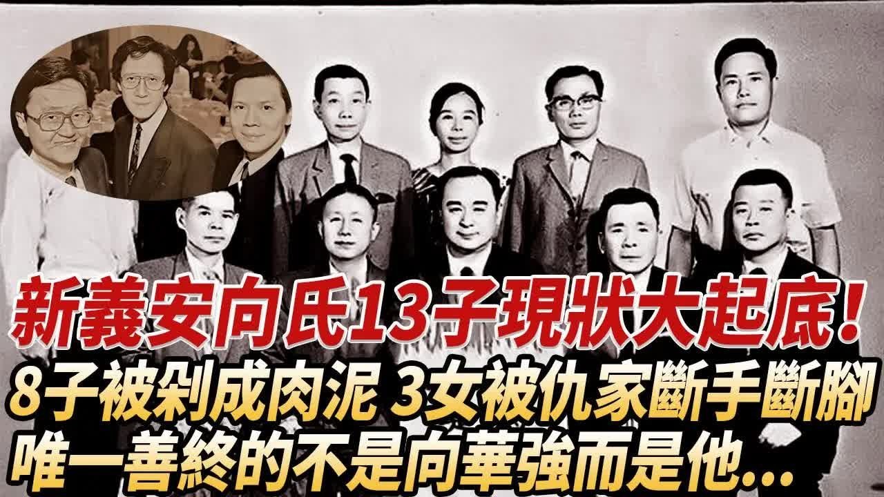 血色王朝新义安向氏13子现状大起底!