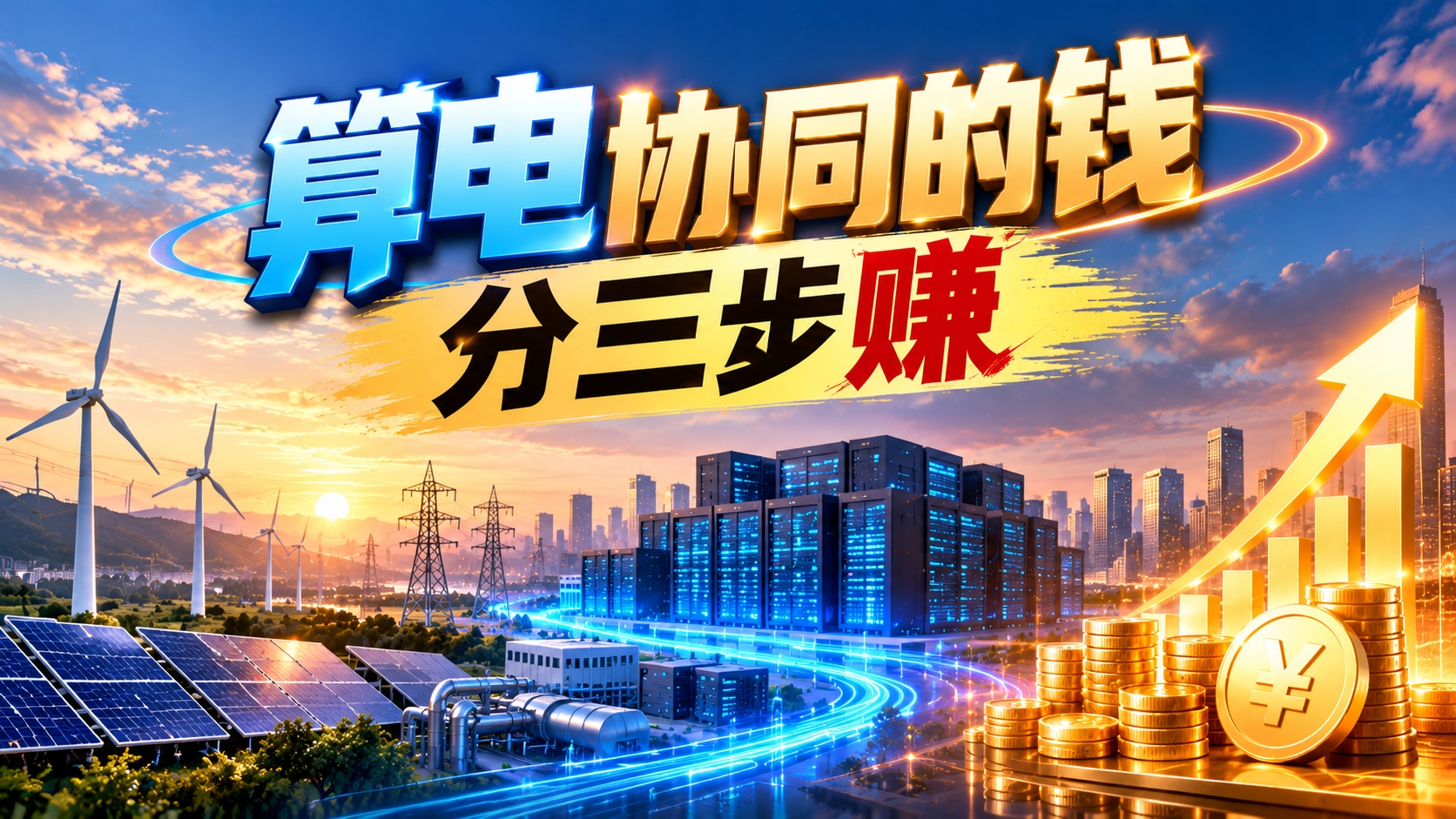 算电协同的钱，分三步赚