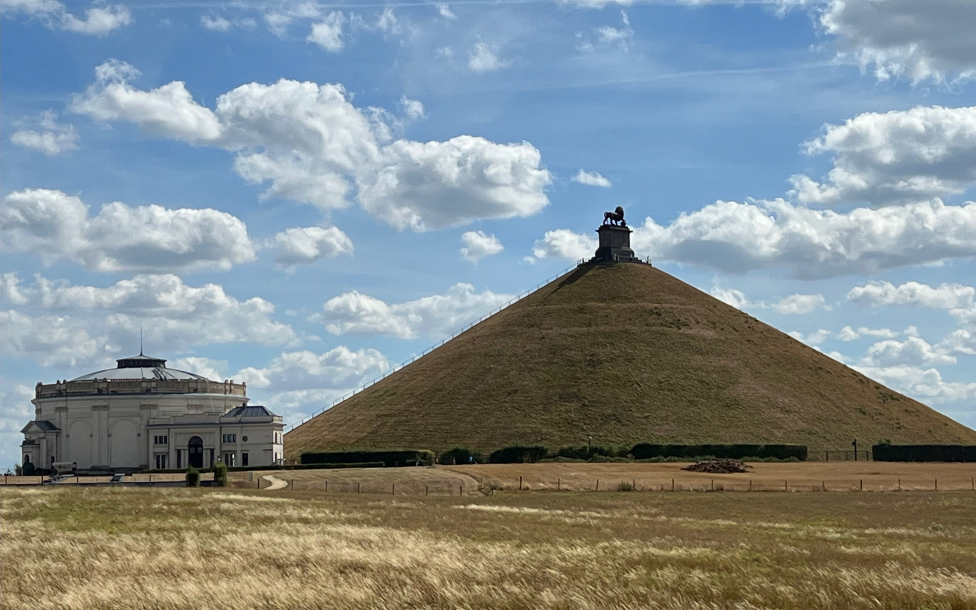 比利时9790 waterloo 滑铁卢战役古战场:博物馆-狮子之丘-马车