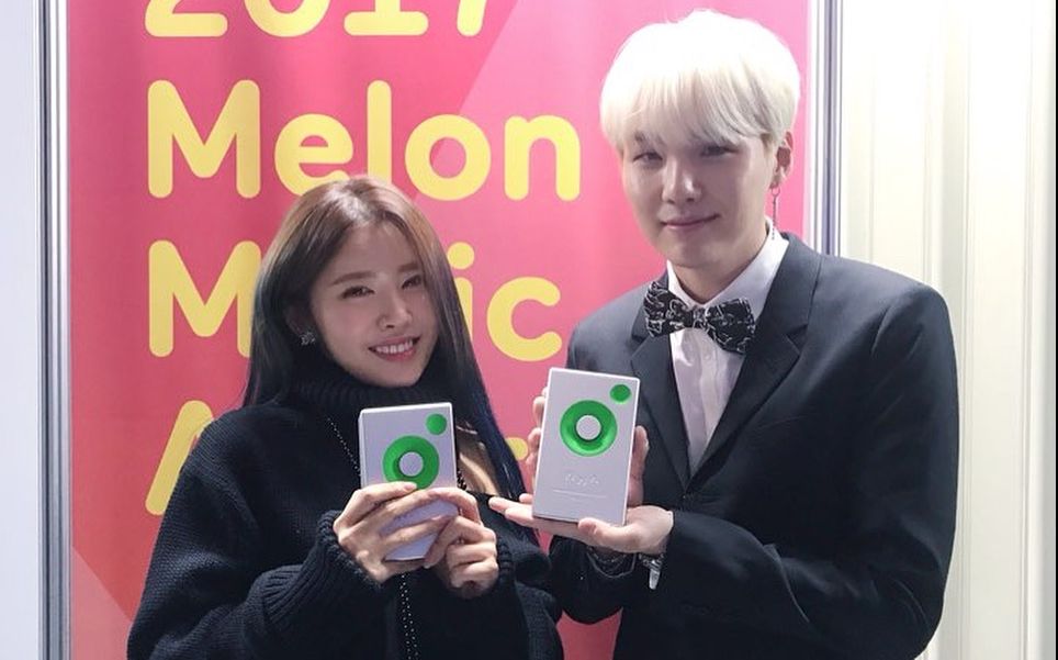 防弹少年团2017mmasuga闵玧其suranhottrendaward受赏cut