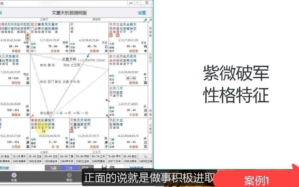 [图]东方星座案例1-紫微破军性格