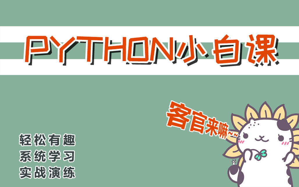 python 基础教程 | 三眼鸭哔哩哔哩bilibili