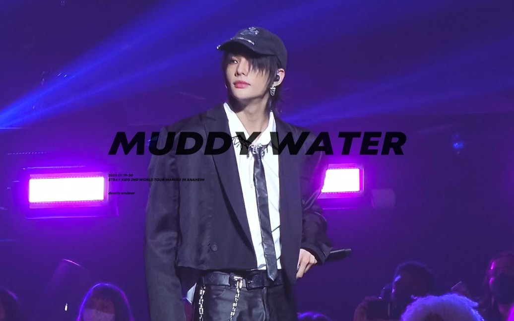 [图][4K珍藏直拍]究极反差萌?Dark Rapper与他的可爱猪蹄｜StrayKids 2nd World Tour 'Muddy Water'饭拍｜黄铉辰