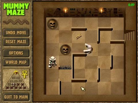 [图]木乃伊迷宫（Mummy Maze Deluxe）Advance Mode 速通视频