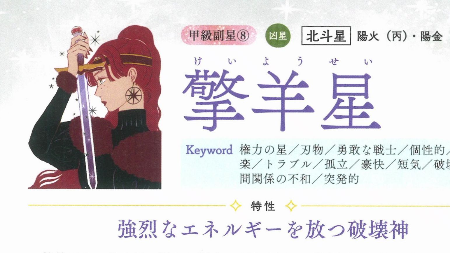 【紫微斗数教程-31】擎羊星