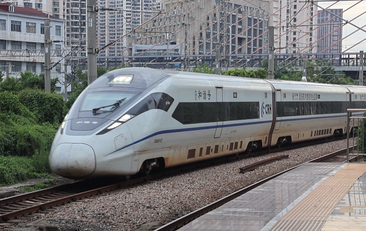 crh380d 加速图片