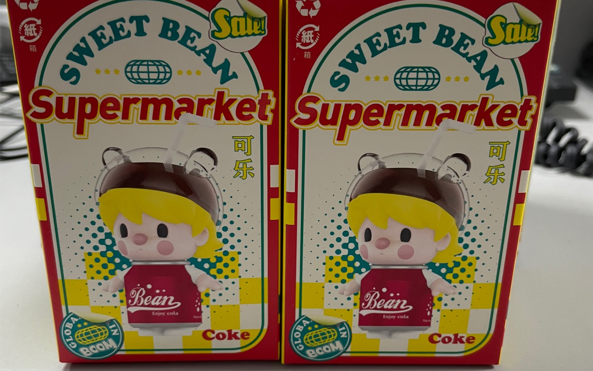 popmart泡泡玛特小甜豆超市系列