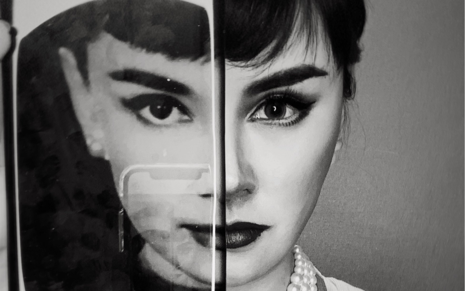 奥黛丽赫本仿妆教程