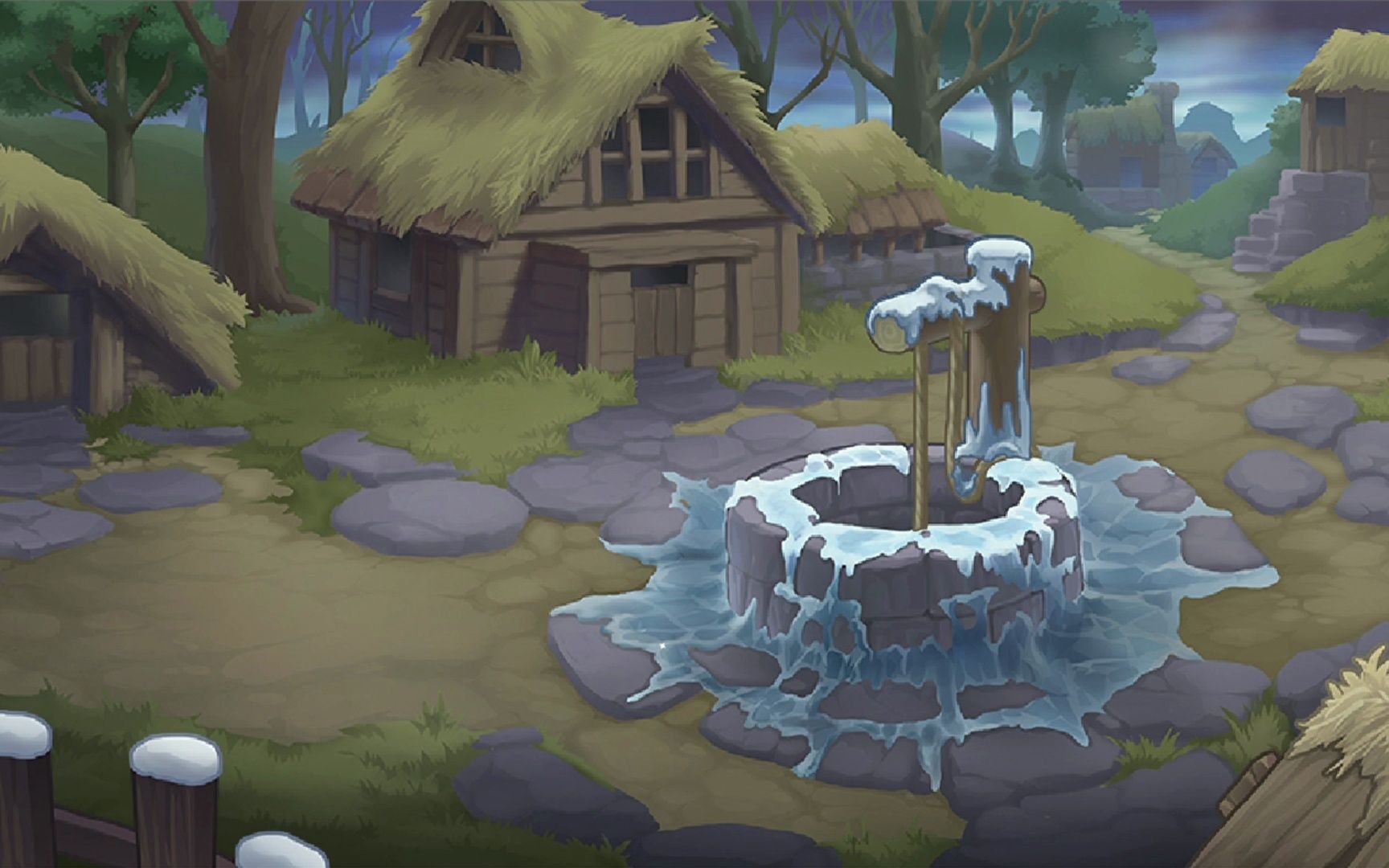 【赛尔号场景欣赏1604】寒天老景