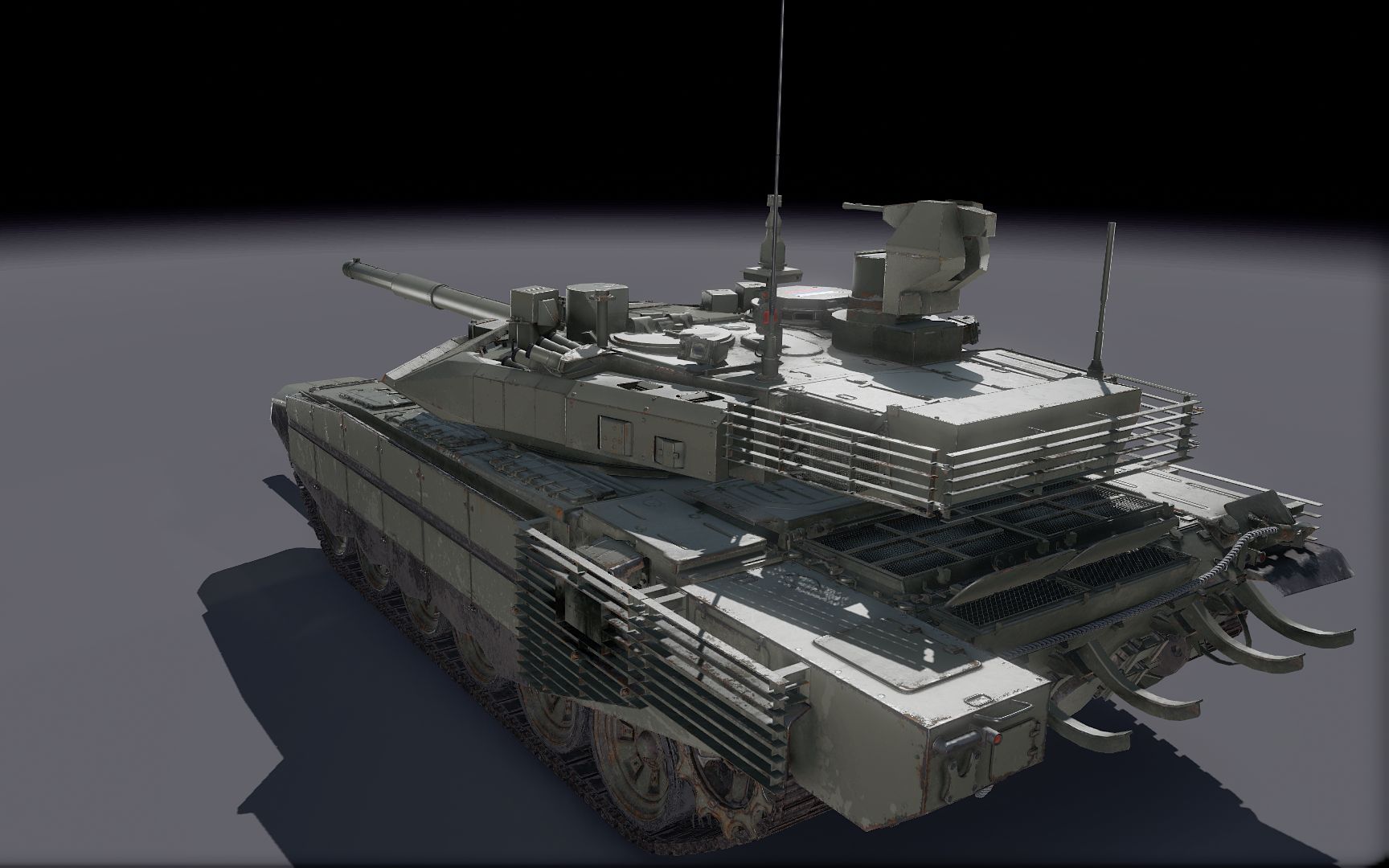 装甲战争027版本t90ms主战坦克抛壳动画