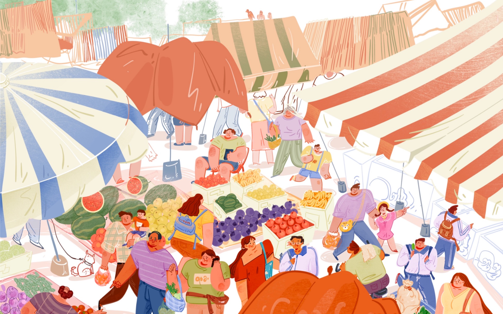 【日常小分享】菜场的小角落3_哔哩哔哩_bilibili