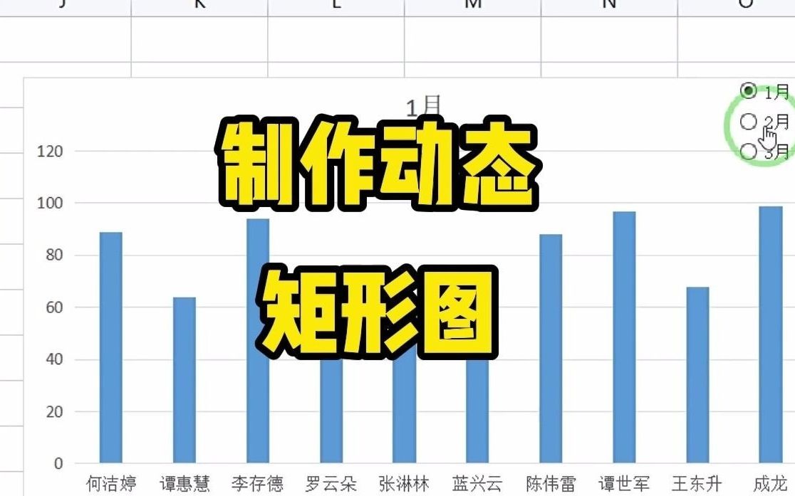 制作带选项按钮的动态矩形图,只需设置几个步骤就能完成哔哩哔哩bilibili