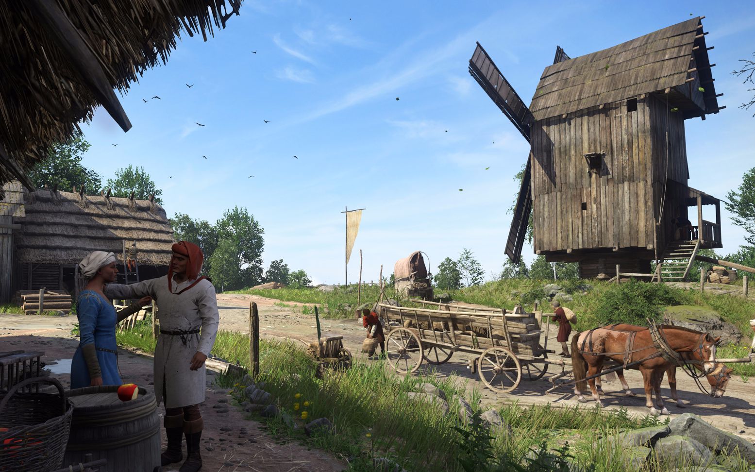 pulu天国拯救05为了离开塔尔木堡心急偷马被卫兵追打直播录像