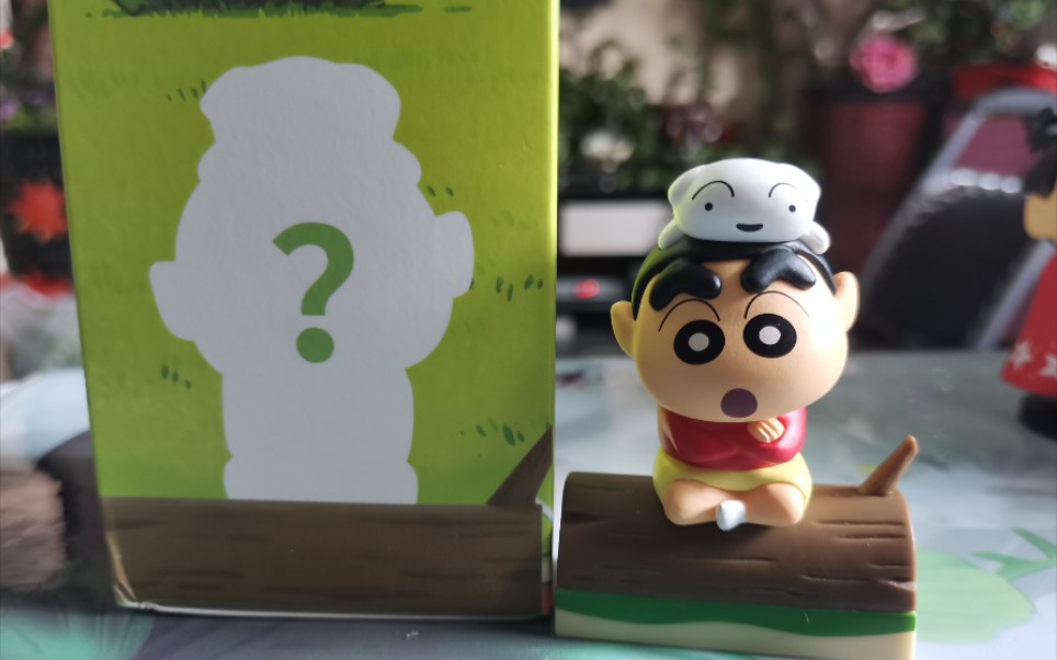【隐藏款盲盒】蜡笔小新排排坐系列74头顶小白72开箱视频