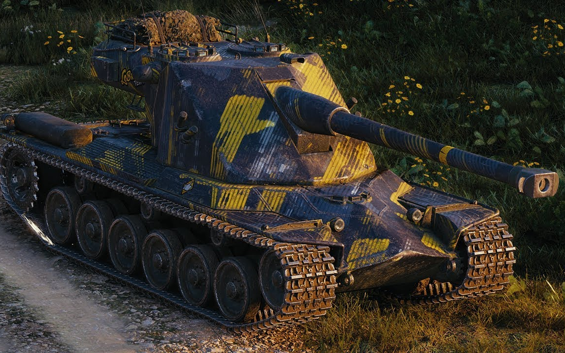 [lacho wot replays] 坦克世界 埃米尔 ii - 5杀 0.97万伤害