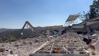 【正在进行】以色列在黎明时分，引爆在黎巴嫩残疾儿童学校，预先埋放的炸药