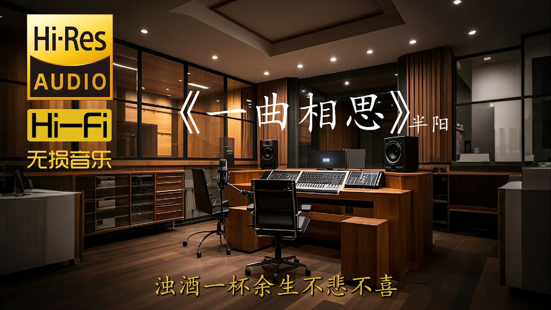 一曲相思 - 半阳【真·Hi-Res无损音质】