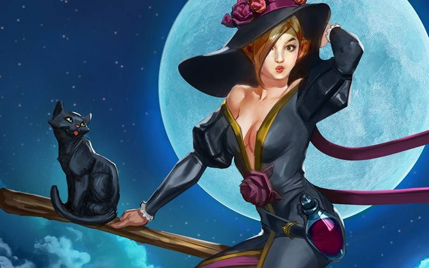 【虚荣vainglory】【5v5】druid 魔女星乐斯(3.5版本)
