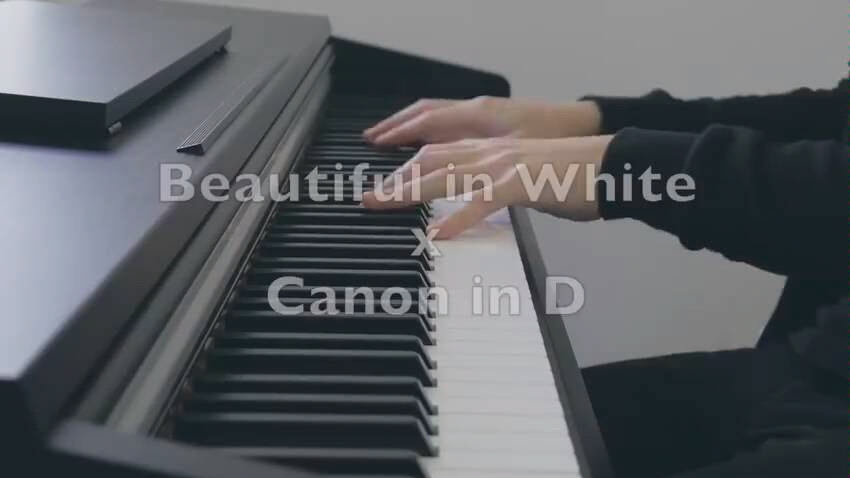 [图]当Beautiful in White遇上卡农