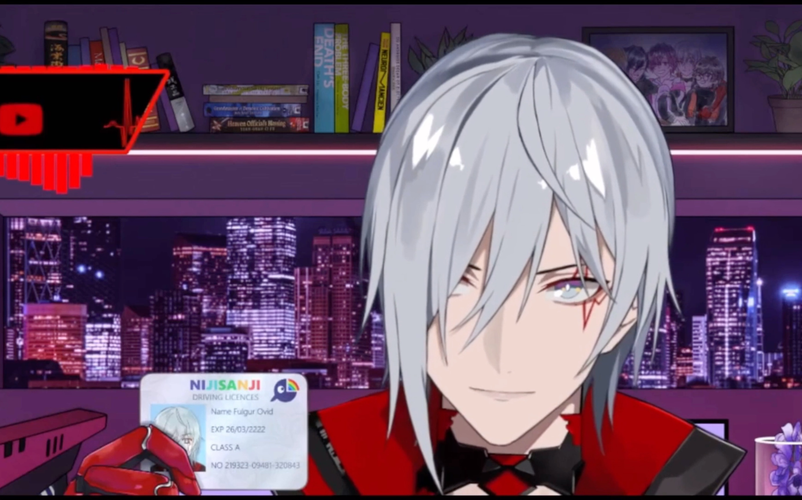 fulgurovid英字机翻骄傲地向羊羊们展示自己驾驶证的羊妈妈