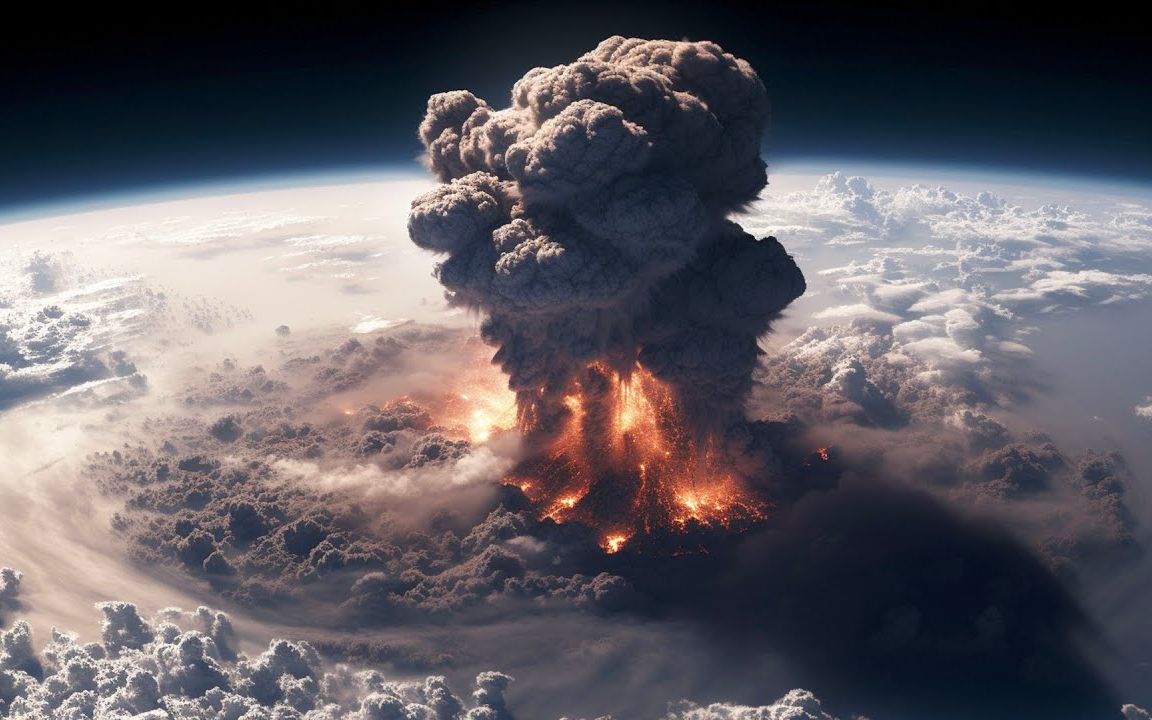 如果明天超级火山爆发会怎样?