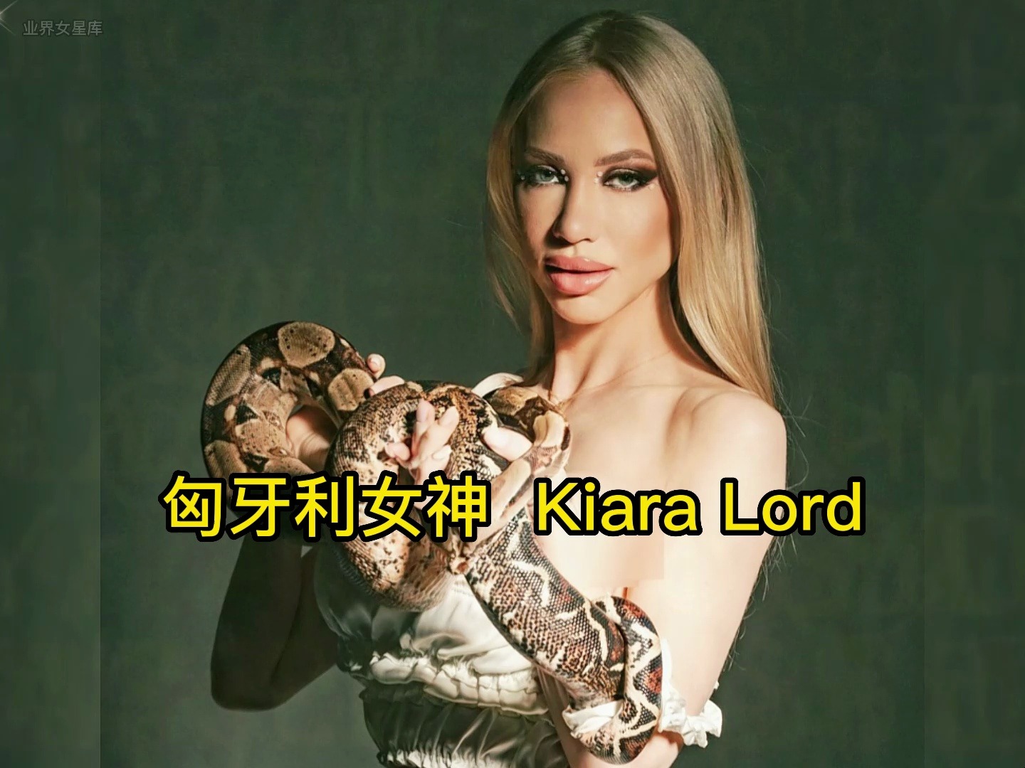 匈牙利黑暗系女神—Kiara Lord哔哩哔哩bilibili