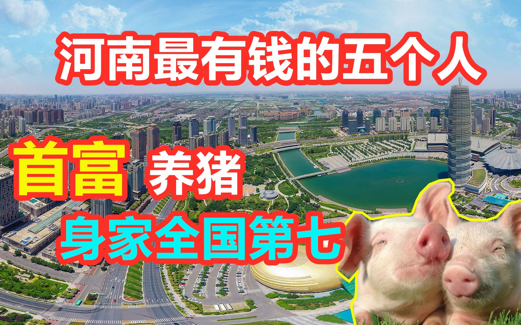 河南富豪top5:首富养猪致富,资产紧追碧桂园家族