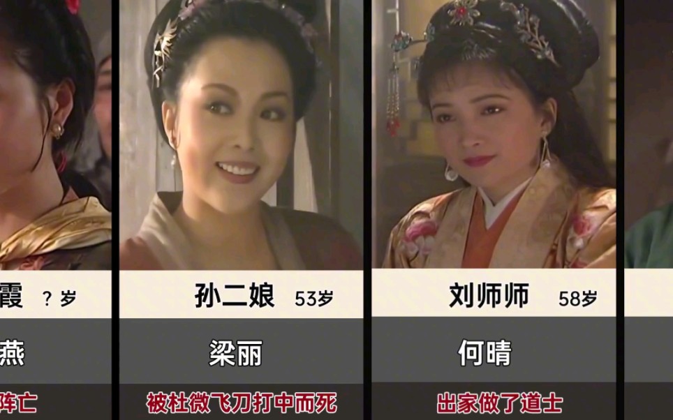 [图]98版《水浒传》中的12位美女排名以及结局