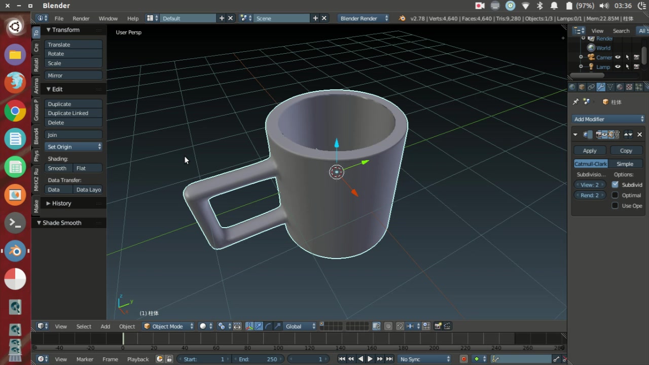 blender3d打印建模百晓通客栈出品kk录制