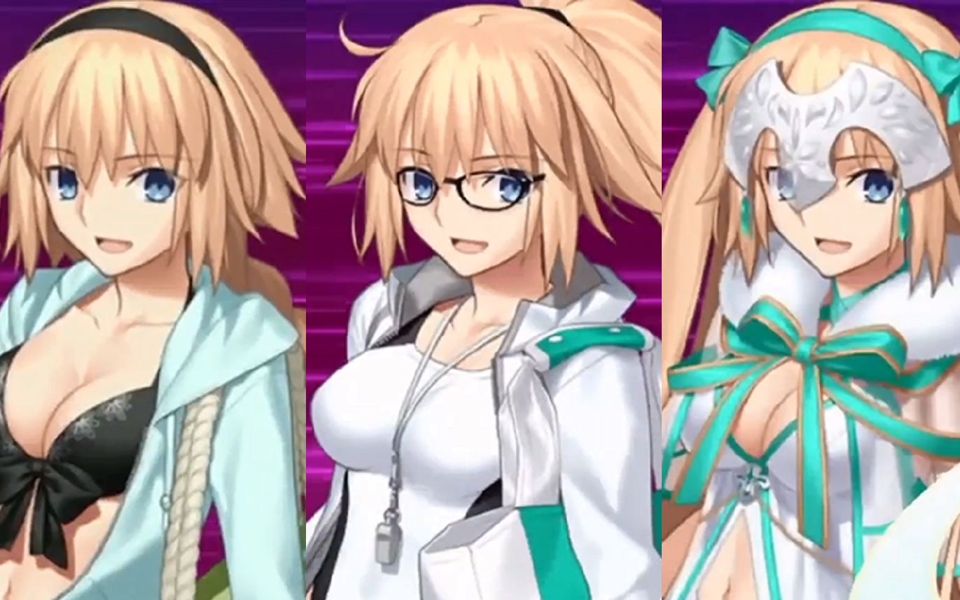 泳装白贞三形态宝具,你喜欢哪一个