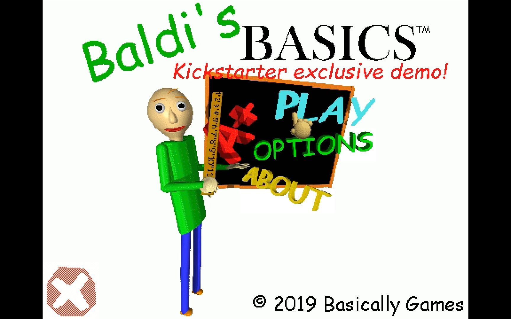 [图]巴迪的基础教育plus测试版：Baldi's basics kickstarter exclusive demo