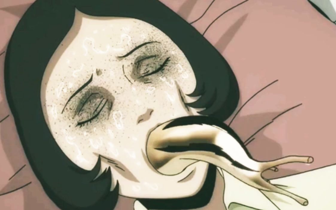 女孩舌头变异成蜗牛,只要开口说话,就会从嘴里爬出来_哔哩哔哩 (゜-゜