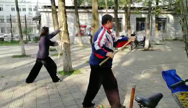 [图]鞭杆，少林火棍，五阴七手