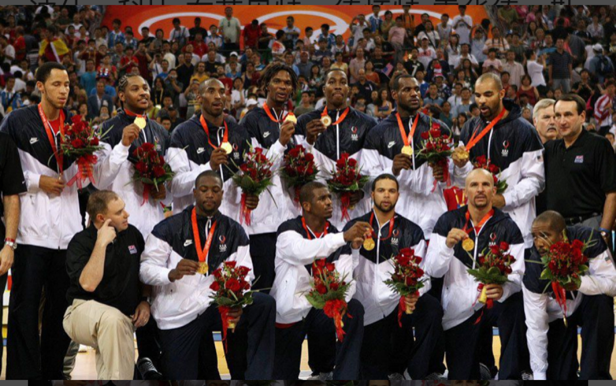 篮球08年美国梦之队超燃集锦都是神仙啊