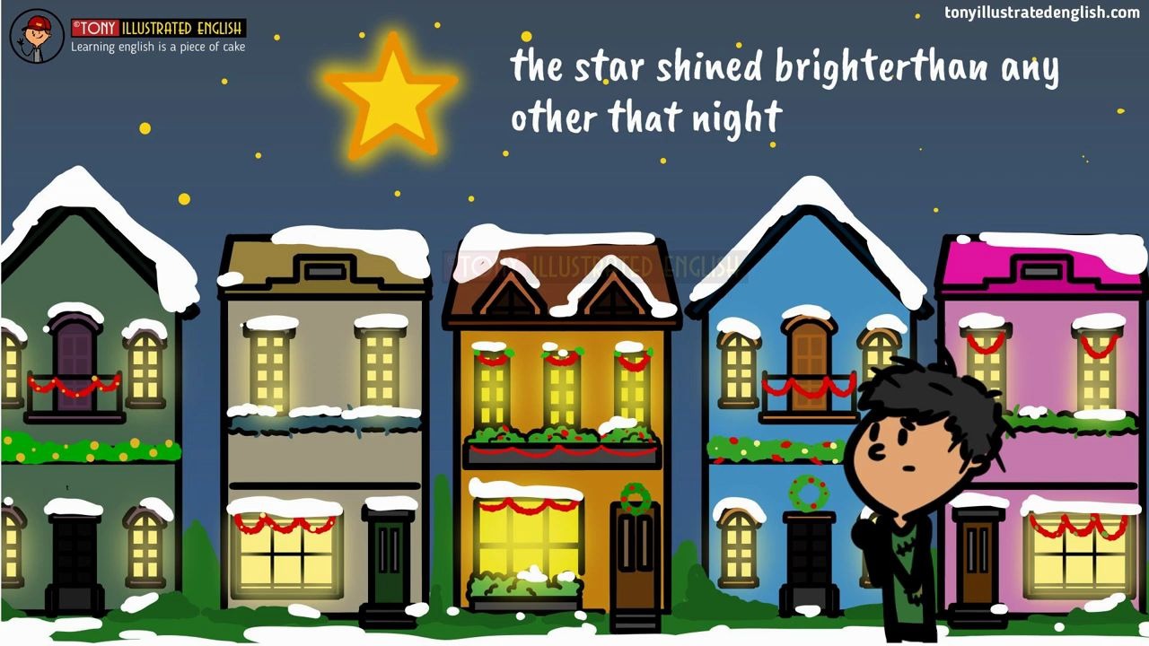 [图]English Stories_ The Christmas Star and the Little Wanderer（圣诞星和小流浪者）