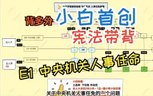 Download Video: 【2023法考|宪法】背多分系列  E1 中央机关人事任命 2句话搞搞定（宪法带背  未完待续...）