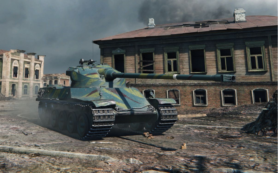 谁说重坦就必须扛线?坦克连竞技版amx m4试玩