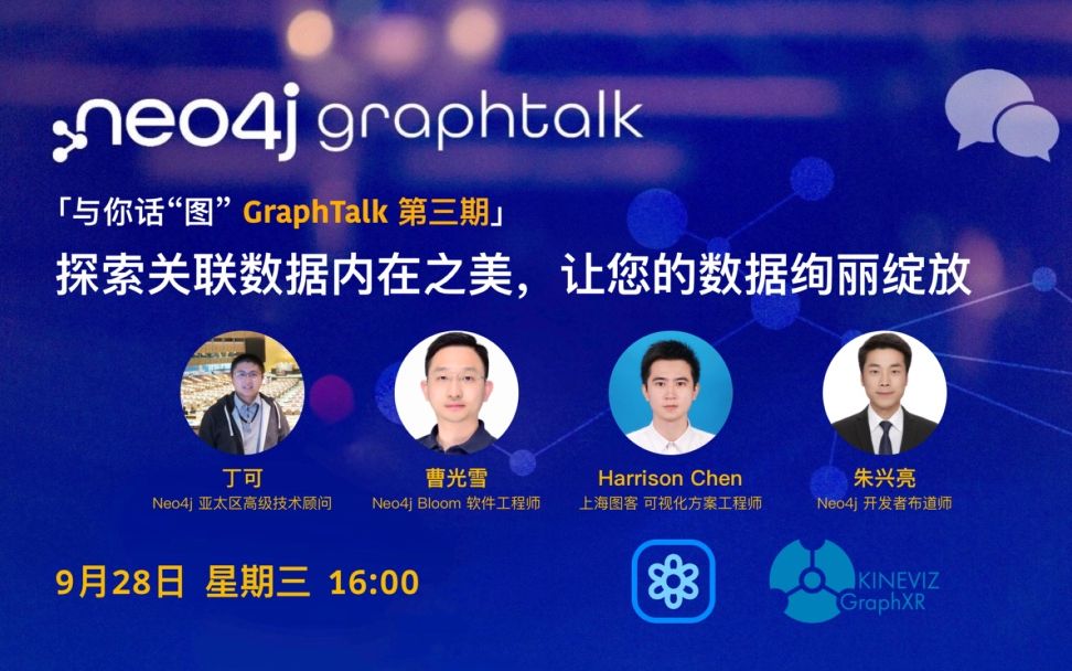 [图]Neo4j GraphTalk 与你话“图” 第3期 - 探索关联数据内在之美，让您的数据绚丽绽放